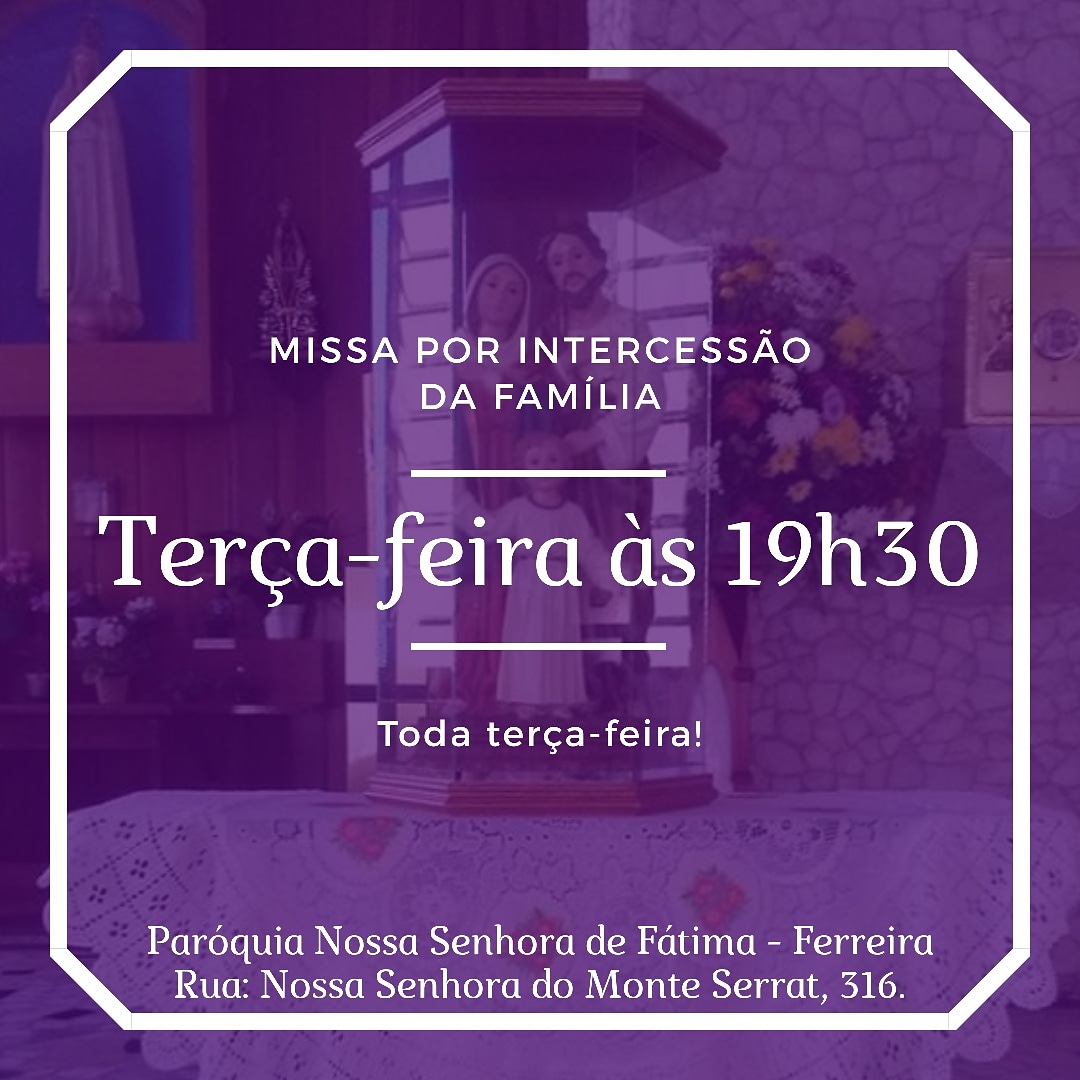 Missa por intercessão da família