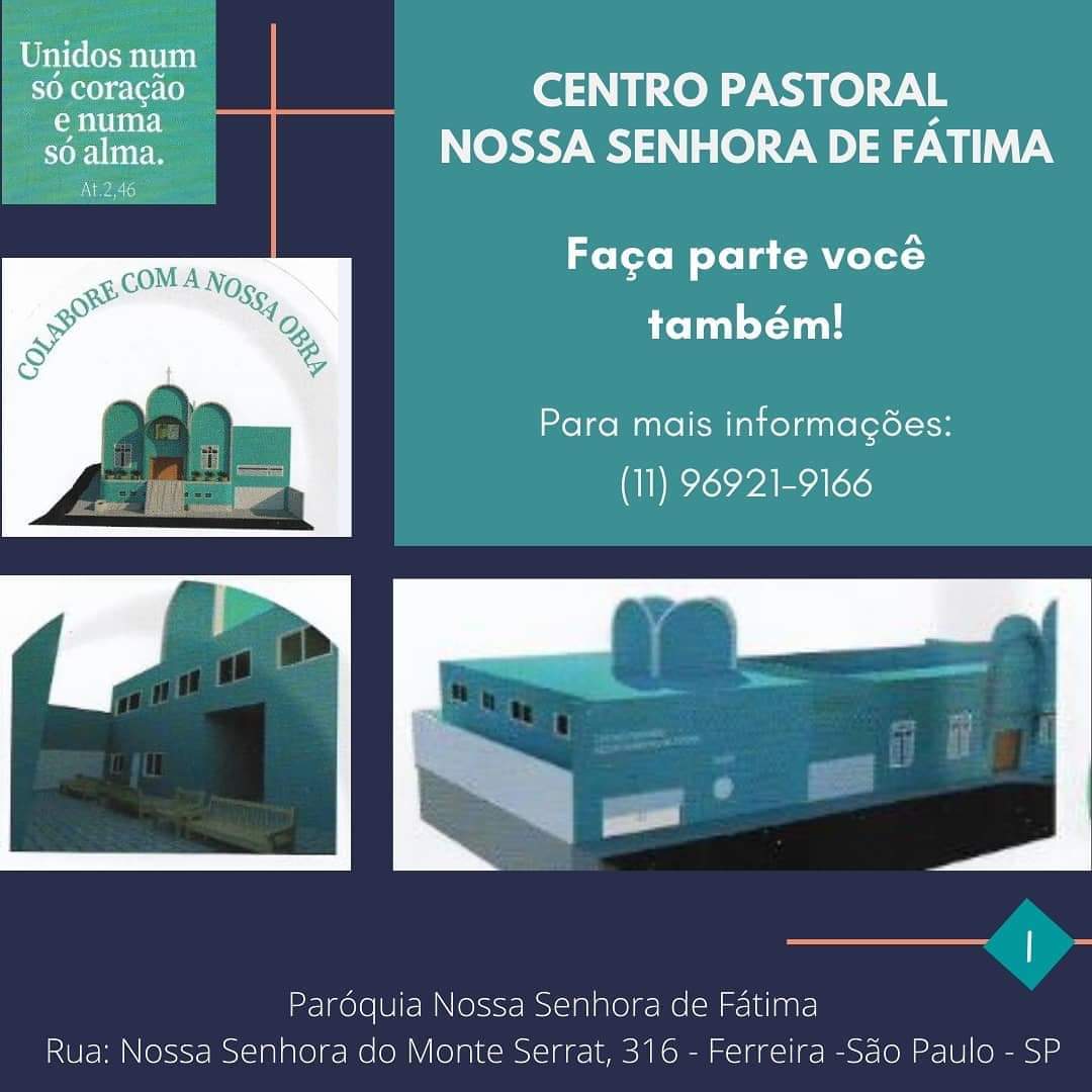 Construção Centro Pastoral Nossa Senhora de Fátima