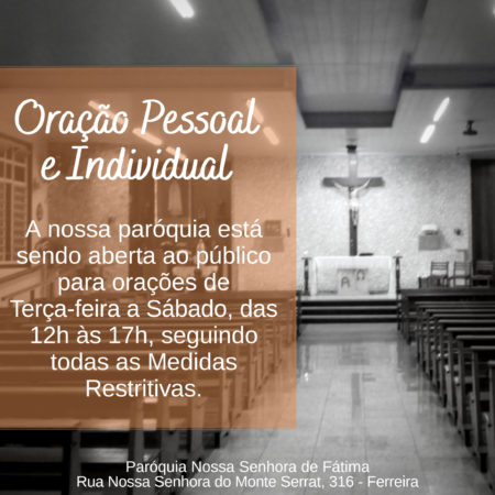 Oração Pessoal e Individual