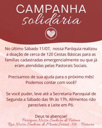 Campanha Solidária