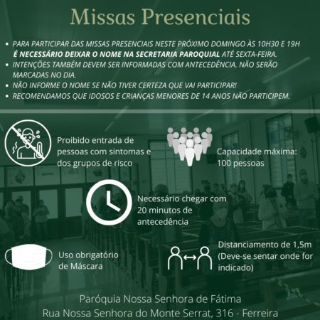 Santa Missa Presencial