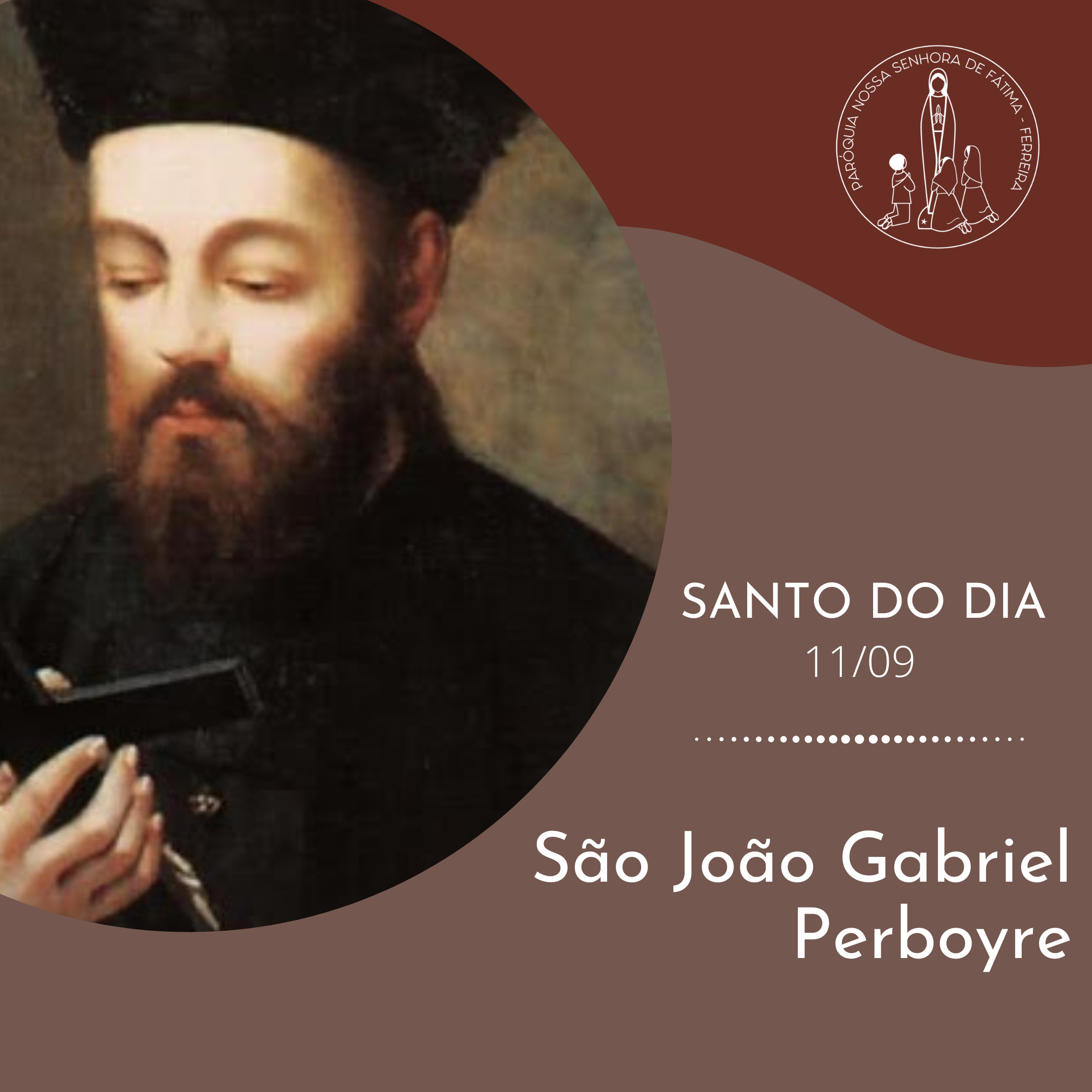 11/09 – São João Gabriel Perboyre