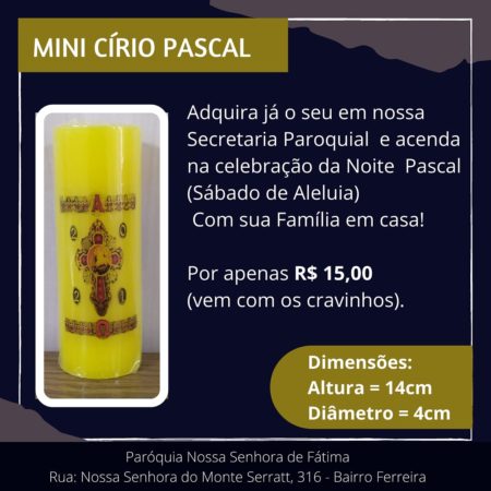 Mini Círio Pascal