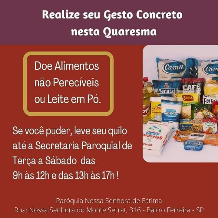 Doação de Alimentos